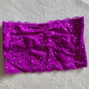 Victoria’s Secret PINK Bralette Strapless Lace M